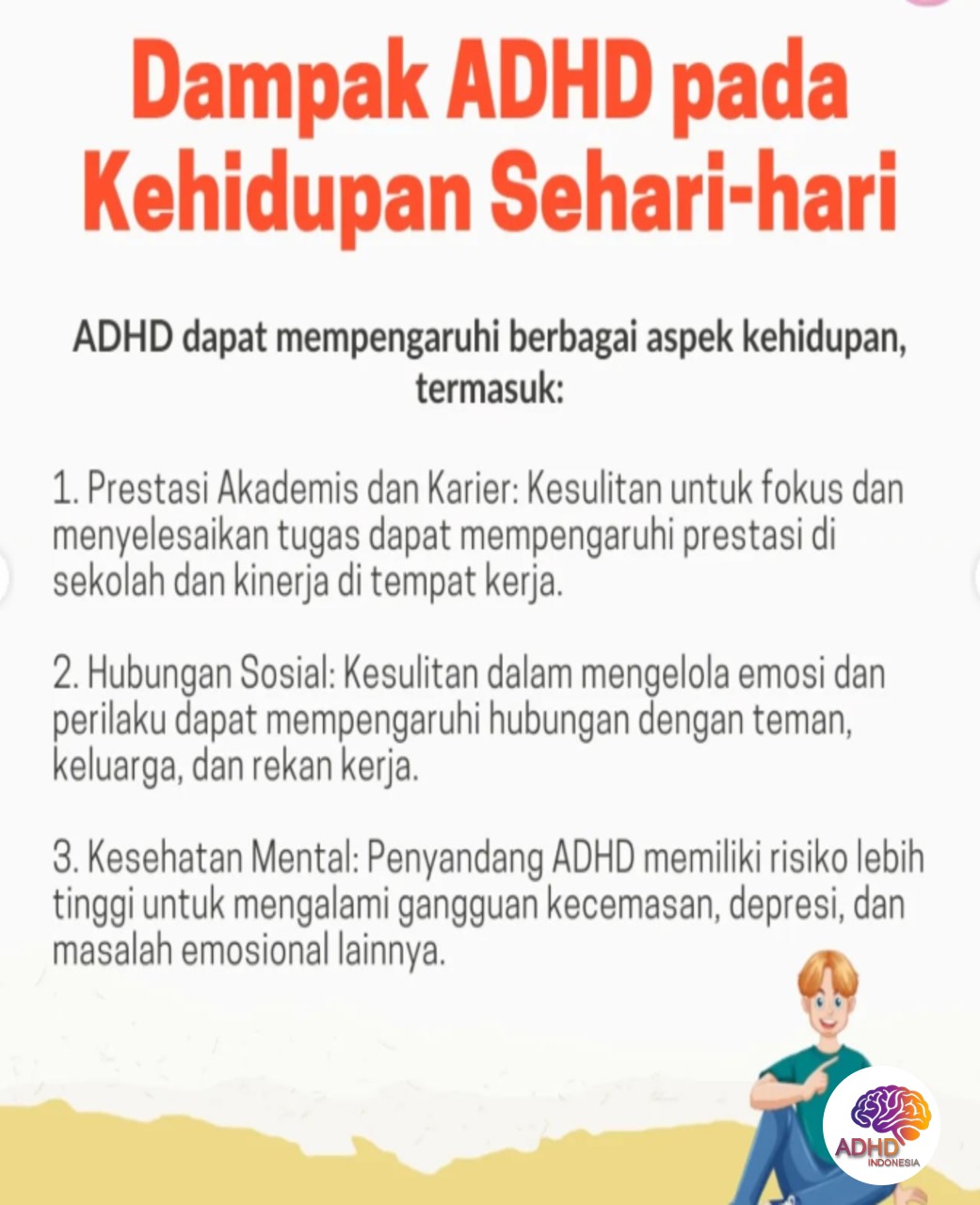 ADHD dan Hubungan Sosial Anak di Lingkungan Sekolah di Kabupaten Bener Meriah