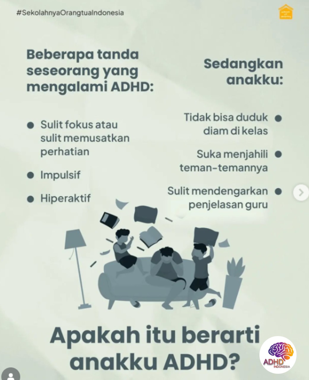 Ciri dan Gejala ADHD pada Anak Usia Dini di Kabupaten Bener Meriah