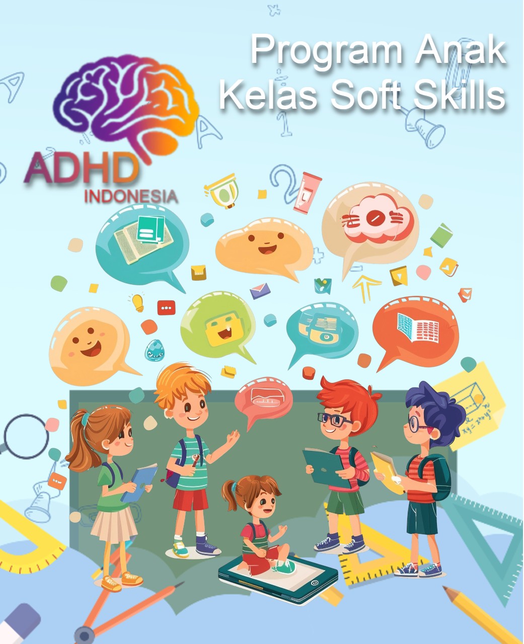 Program ADHD Indonesia Kabupaten Bener Meriah Kelas Soft Skills Anak ADHD
