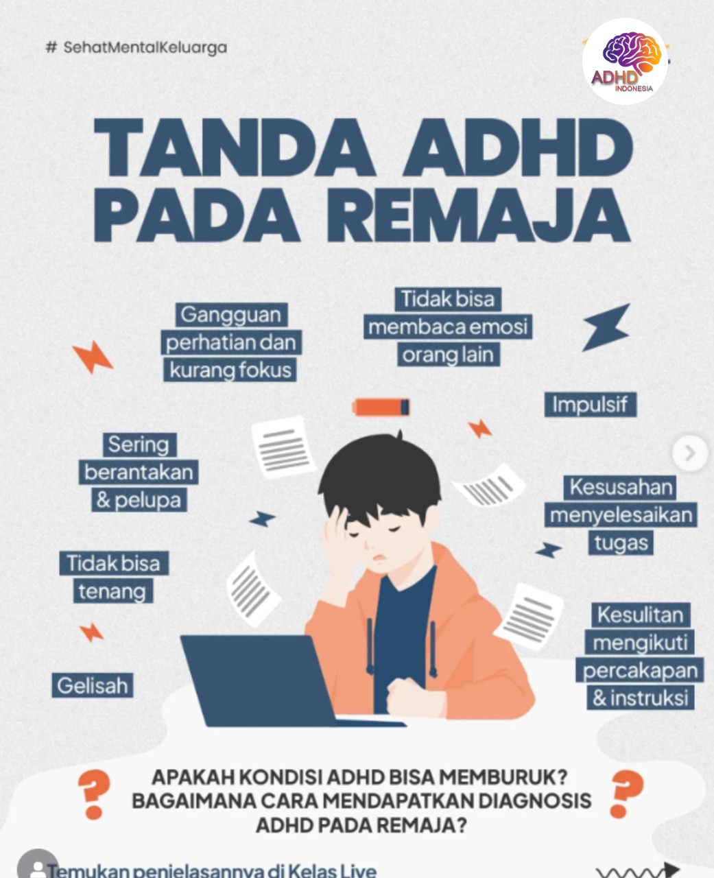 Screening ADHD Non-Diagnostik: Edukasi Awal bagi Orang Tua di Kabupaten Bener Meriah